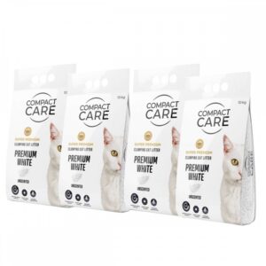 Compact Care Premium White Unscented 4 x 10kg