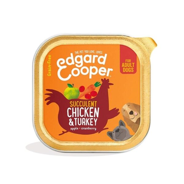 Edgard & Cooper Dog Chicken & Turkey (300 g)