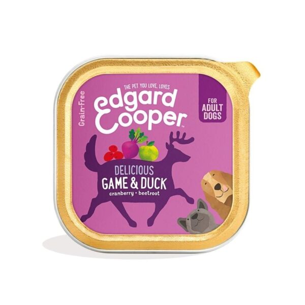 Edgard & Cooper Dog Game & Duck (300 g)