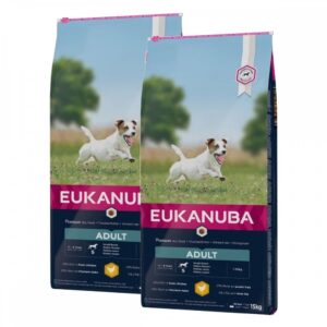 Eukanuba Dog Adult Small 2 x 15kg