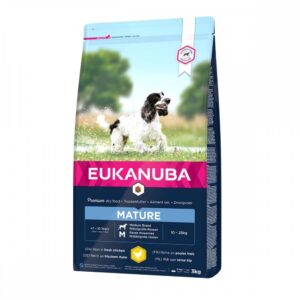 Eukanuba Dog Mature Medium Breed Chicken (3 kg)