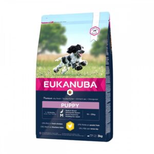 Eukanuba Puppy Medium Breed (3 kg)