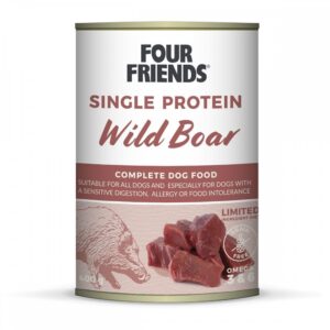 Four Friends Dog Single Protein Wild Boar 400 g