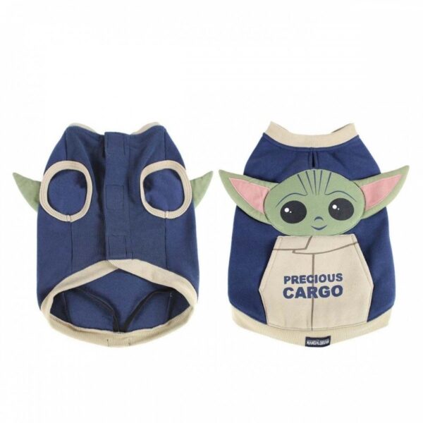 For FAN Pets Baby Yoda Hundegenser Blå & Beige (M)