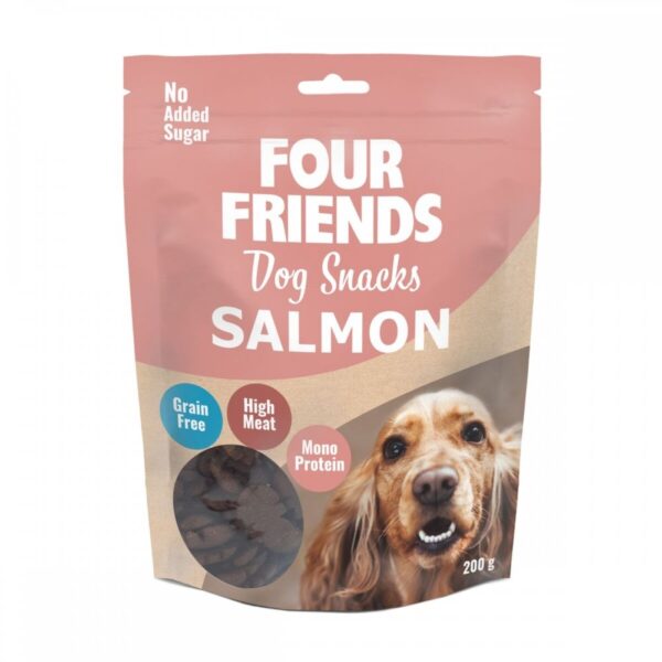 Four Friends Dog Snacks Salmon 200 g