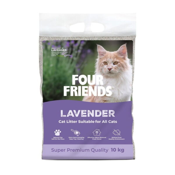 FourFriends Cat Litter Lavender 10kg