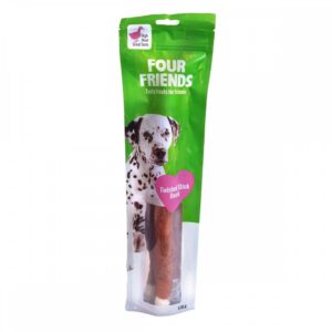 FourFriends Dog Twisted Stick Duck 40 cm