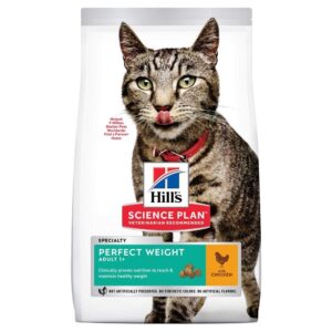 Hill&apos;s Science Plan Cat Adult Perfect Weight Chicken (7 kg)