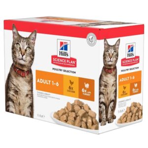 Hill&apos;s Science Plan Cat Adult Chicken & Turkey 12x85 g