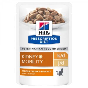 Hill&apos;s Prescription Diet Feline k/d j/d Kidney + Mobility Chicken 12x85 g