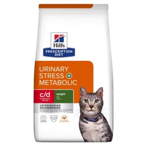 Hill&apos;s Prescription Diet Feline c/d Urinary Stress + Metabolic Chicken (3 kg)