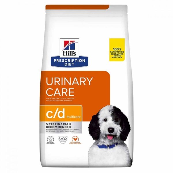 Hill&apos;s Prescription Diet Canine c/d Urinary Care Multicare Chicken (4 kg)