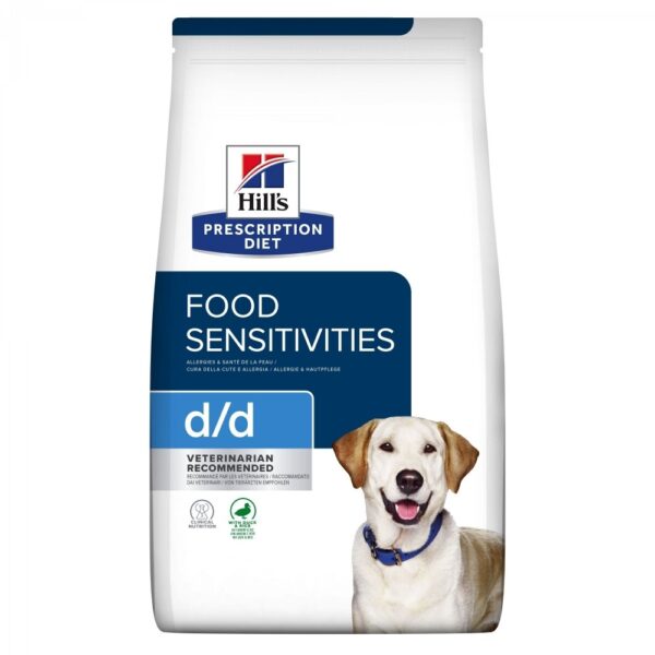 Hill&apos;s Prescription Diet Canine d/d Food Sensitivities Duck & Rice (1