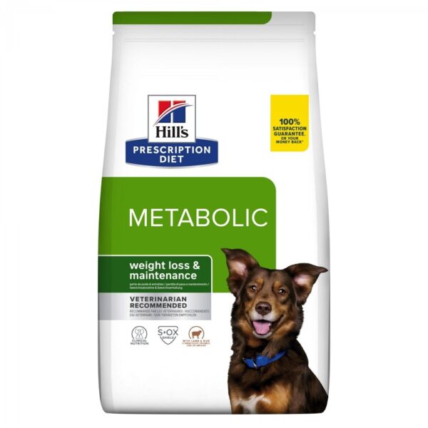 Hill&apos;s Prescription Diet Canine Metabolic Weight Loss & Maintenace Lamb & Rice (12 kg)