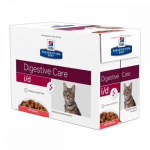 Hill&apos;s Prescription Diet Feline i/d Digestive Care Salmon 12x85 g