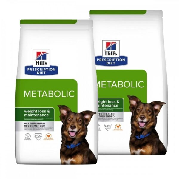 Hill&apos;s Prescription Diet Canine Metabolic Weight Loss & Maintenace Chicken 2x12 kg