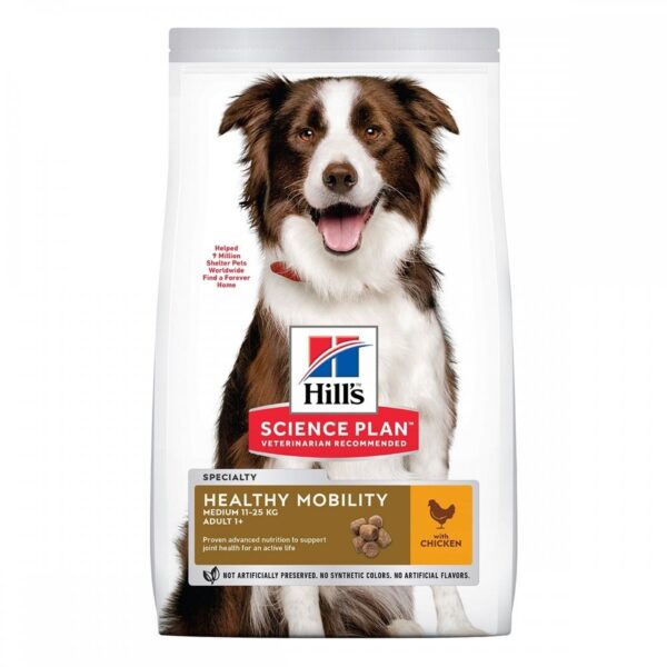 Hill&apos;s Science Plan Dog Adult Healthy Mobility Medium Chicken (14 kg)