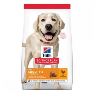 Hill&apos;s Science Plan Dog Adult Light Large Breed Chicken (18 kg)