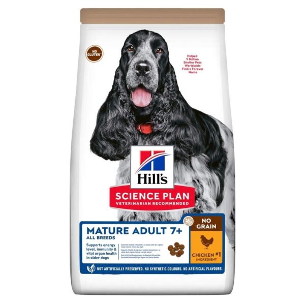 Hill&apos;s Science Plan Dog Mature No Grain med Kylling (14 kg)