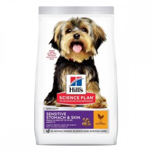 Hill&apos;s Science Plan Dog Adult Small & Mini Sensitive Stomach & Skin Chicken (6 kg)