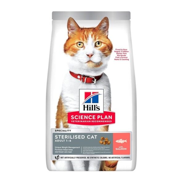 Hill&apos;s Science Plan Feline Adult Sterilised Salmon (7 kg)