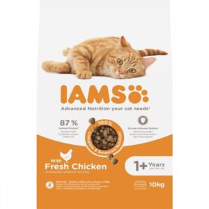 Iams for Vitality Cat Adult Chicken (10 kg)