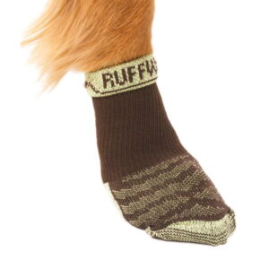 Ruffwear Bark&apos;n&apos;Boot Hundesokker Brun (76mm/83mm)