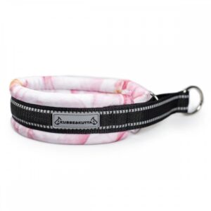 Kusse & Kutta Hundhalsband Bred Myk Lysrosa (8)