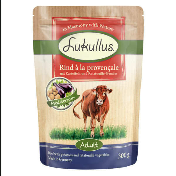 Lukullus Naturkost Kornfri 6 x 300 g - Okse a la Provencale