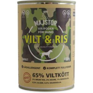 Majstor Vilt & Ris Våtfoder