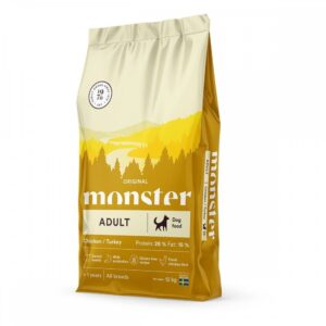 Monster Dog Adult All Breed Chicken & Turkey (12 kg)