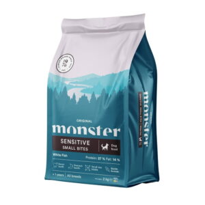 Monster Dog Original Sensitive White Fish Small bites (2 kg)