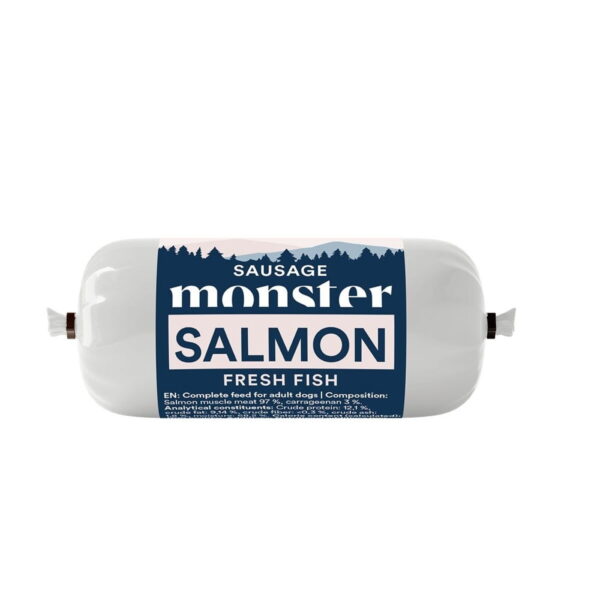 Monster Treat Belønningspølse Laks (80 g)