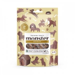 Monster Dog Training Treats Ostrich 100 g