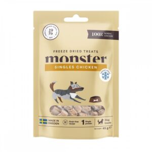 Monster Dog Treats Freeze Dried Chicken (45 g)