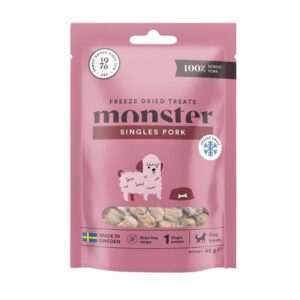 Monster Dog Treats Freeze Dried Pork (45 g)