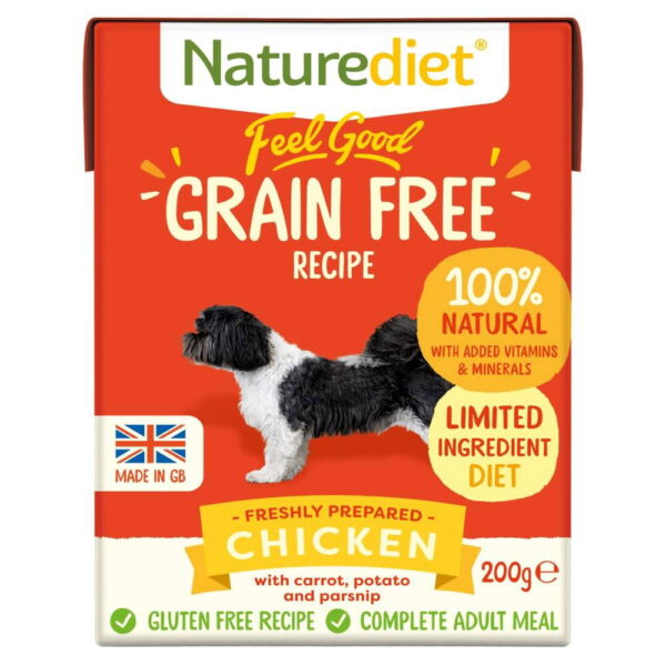 Naturediet Grain Free Kylling (390 g)