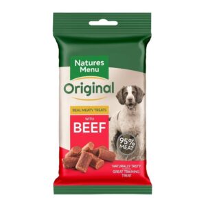 NaturesMenu Dog Real Meaty Treats Beef 60 g