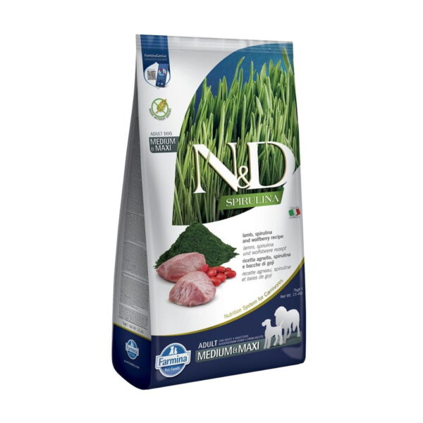 Farmina N&D Dog Spirulina & Lamb M/L 7 kg (7 kg)