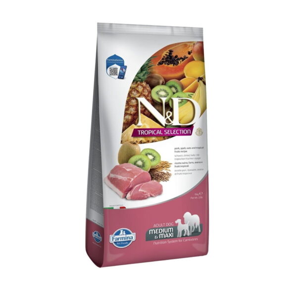 Farmina N&D Dog Tropical Pork M/L 10 kg (10 kg)