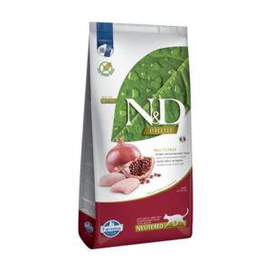 Farmina N&D Prime Cat Chicken & Pomegranate Neutered (10 kg)