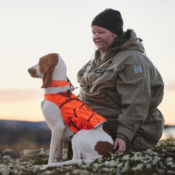 Non-Stop Dogwear Camo Hundevest Oransje (M)