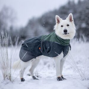 Non-Stop Dogwear Glacier 2.0 Vinterdekken i Ull wool Grønn/Svart (27)