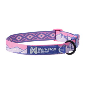 Non-stop Dogwear Trail Quest  Rachel Pohl Hundhalsband Rosa/Lila (L)