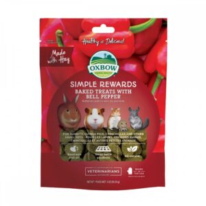 Oxbow Simple Rewards Baked Treats with Bell Pepper 85 g