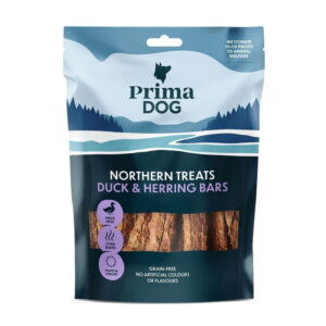 PrimaDog Northern Bars Tyggepinne And & Sild 150 g