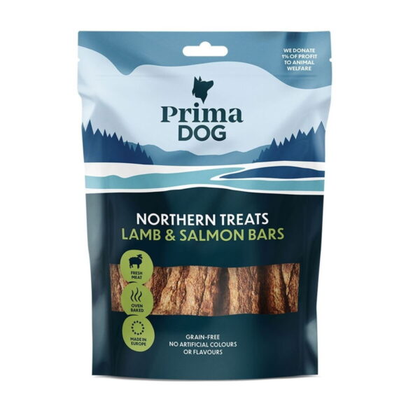 PrimaDog Northern Bars Tyggepinne Lam & Laks 150 g