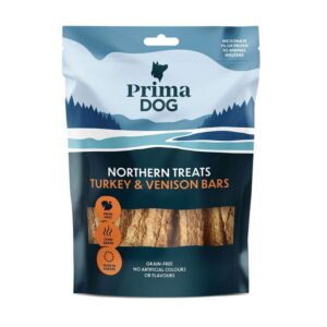 PrimaDog Nothern Bars Tyggepinne Kalkun & Hjort 150 g