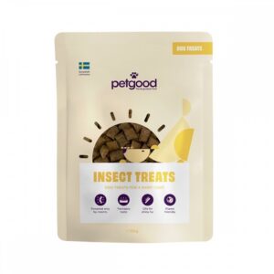 Petgood Skin & Coat Hundgodis med Insekter 100 g