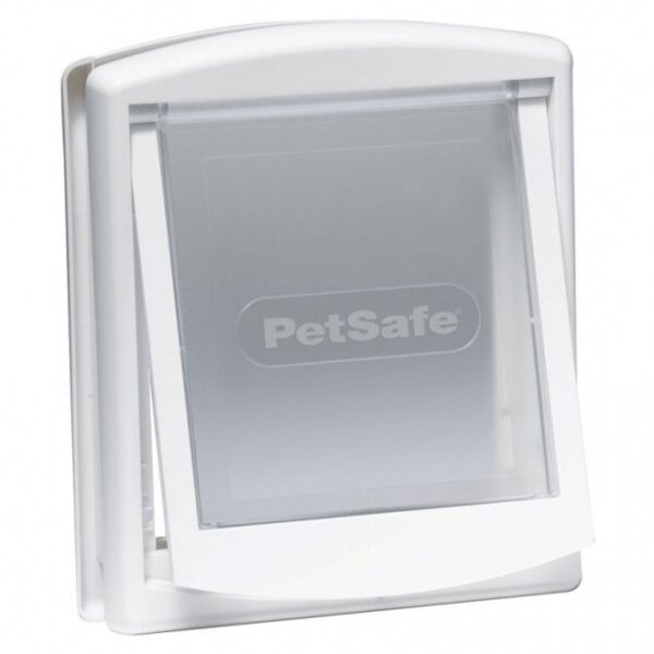 Petsafe Staywell Katteluke 715 Hvit (L)